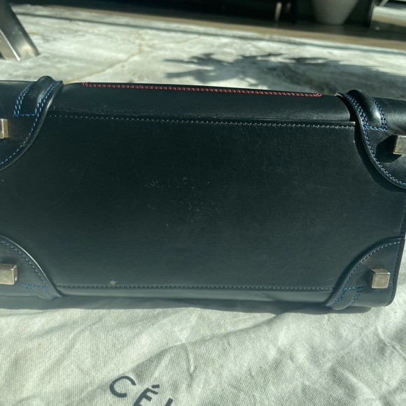 Celine Micro Luggage multi color stitching - Picture 7 of 8